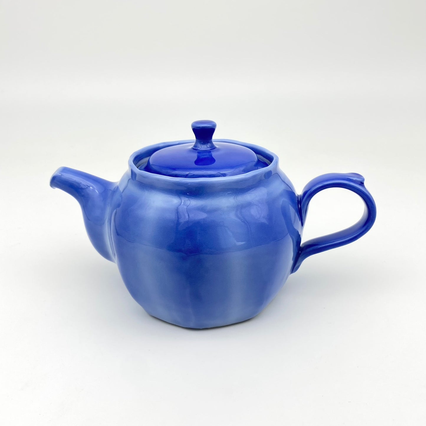 blue-glazed Kyusu -Teapot-