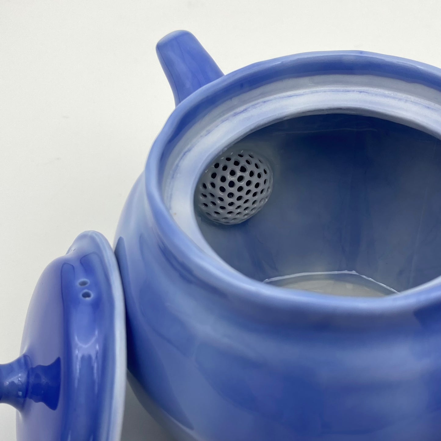 blue-glazed Kyusu -Teapot-