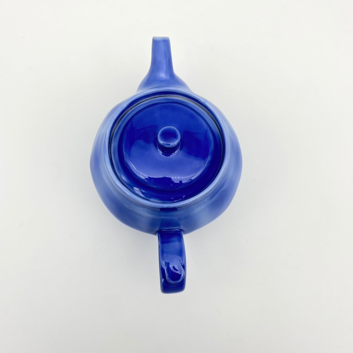 瑠璃紋面取り急須