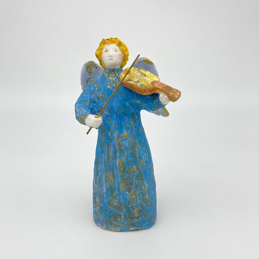 青い楽奏天使