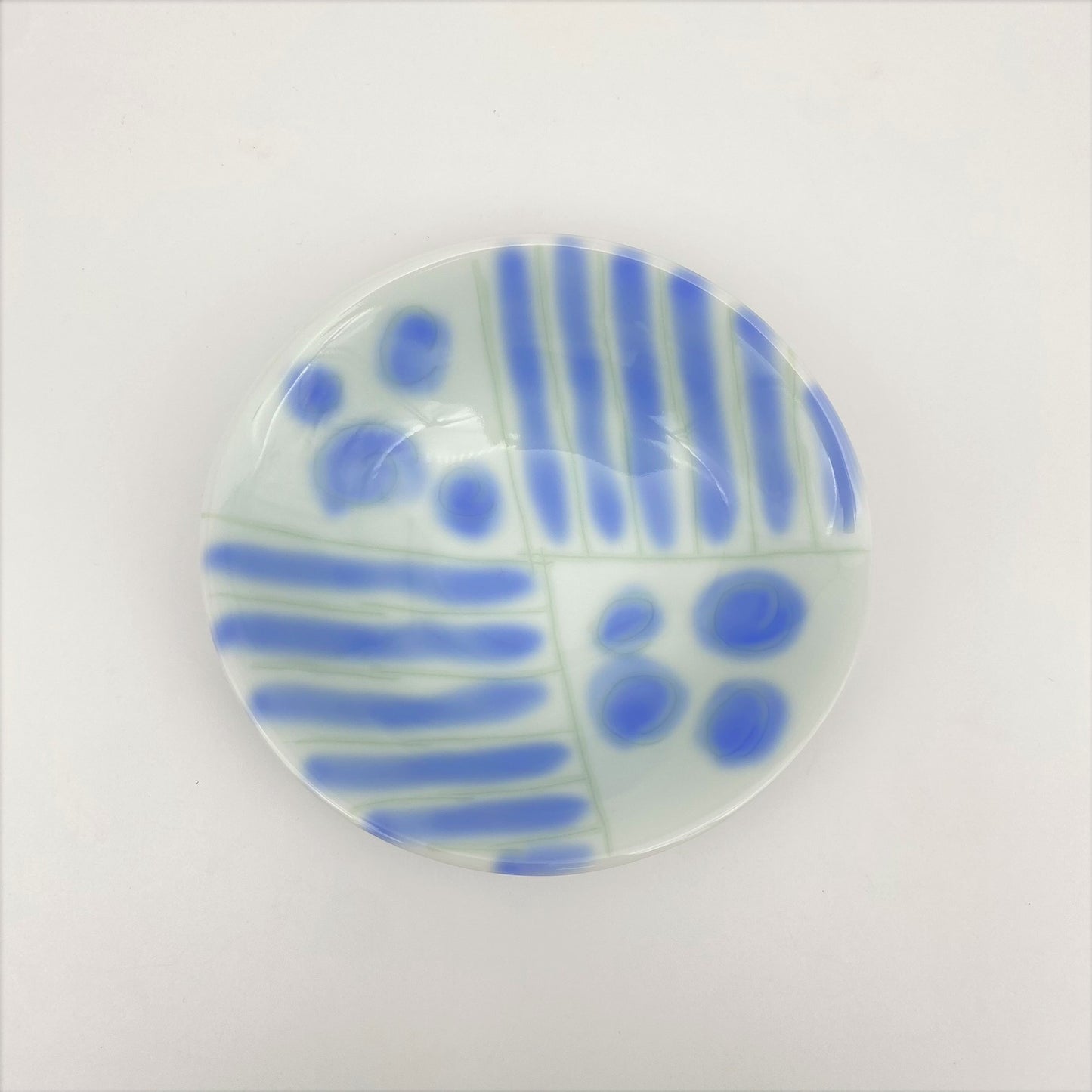 瑠璃紋鉢