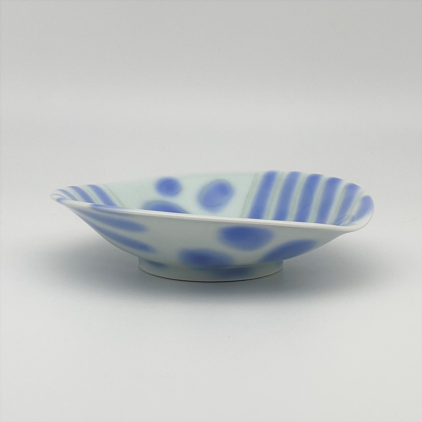 瑠璃紋鉢